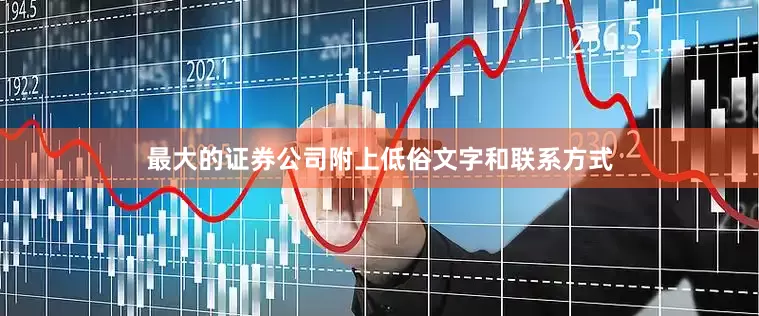 最大的证券公司附上低俗文字和联系方式