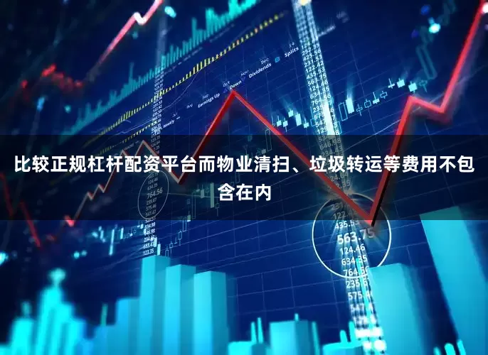 比较正规杠杆配资平台而物业清扫、垃圾转运等费用不包含在内